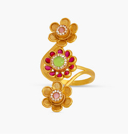 The Nurturing Flower Ring